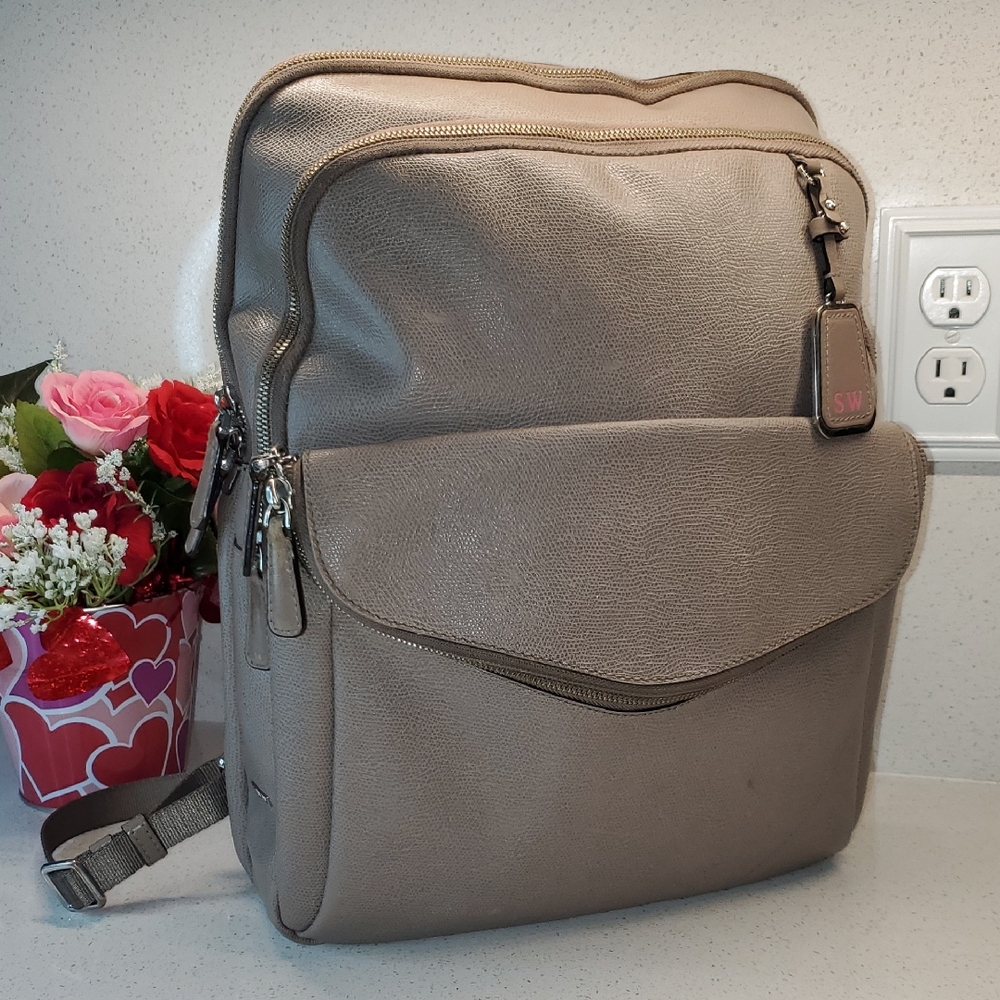 Tumi Sinclair Gray Backpack - image 1